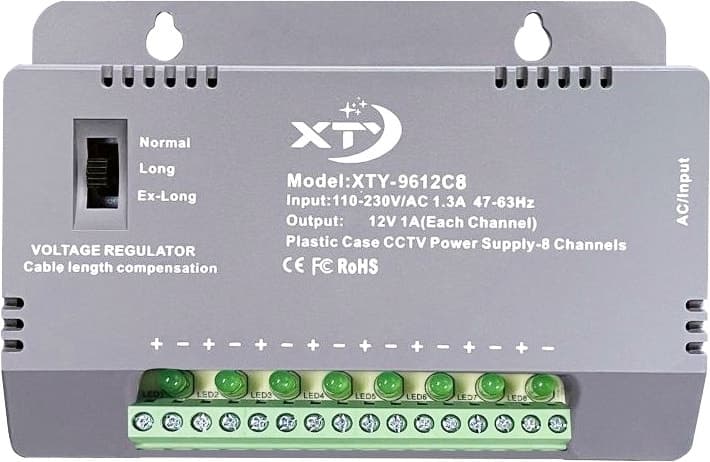 Fonte de Alimentação Xty Xty-9612C8 Bivolt