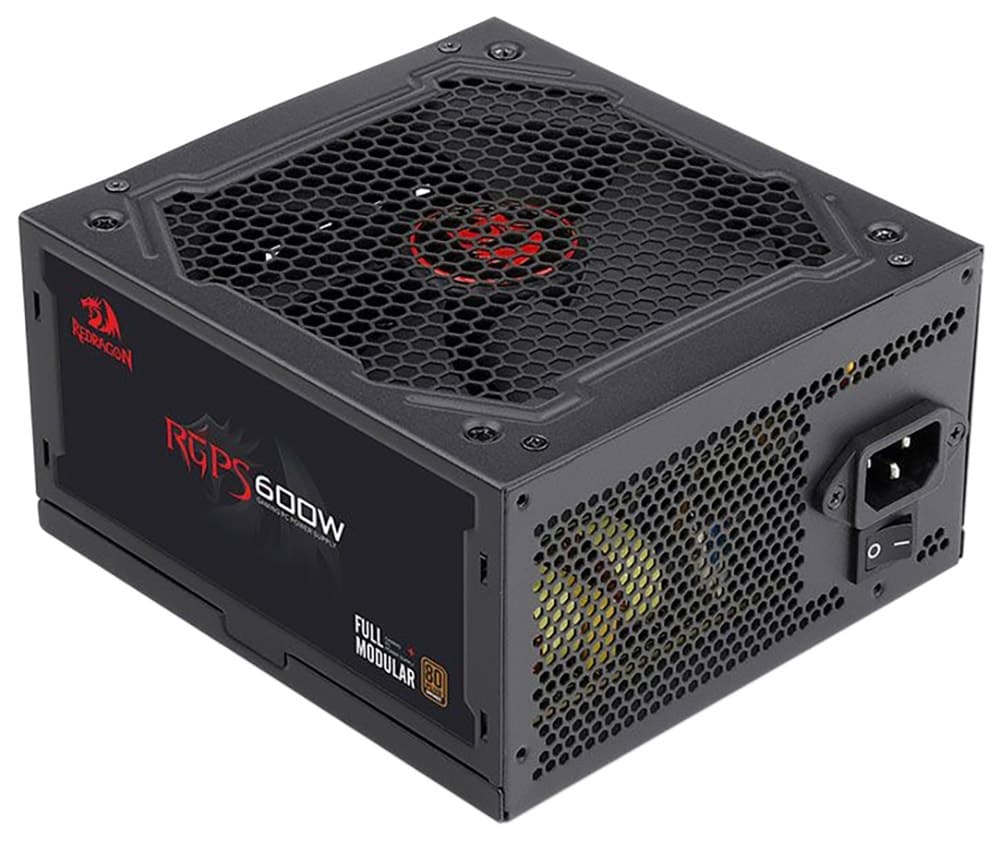 Fonte para Gabinete Redragon Gc-Ps003 600W 80 Plus Bronze
