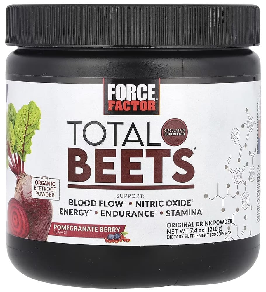 Suplemento Force Factor Total Beets Pomegranate Berry - 210G