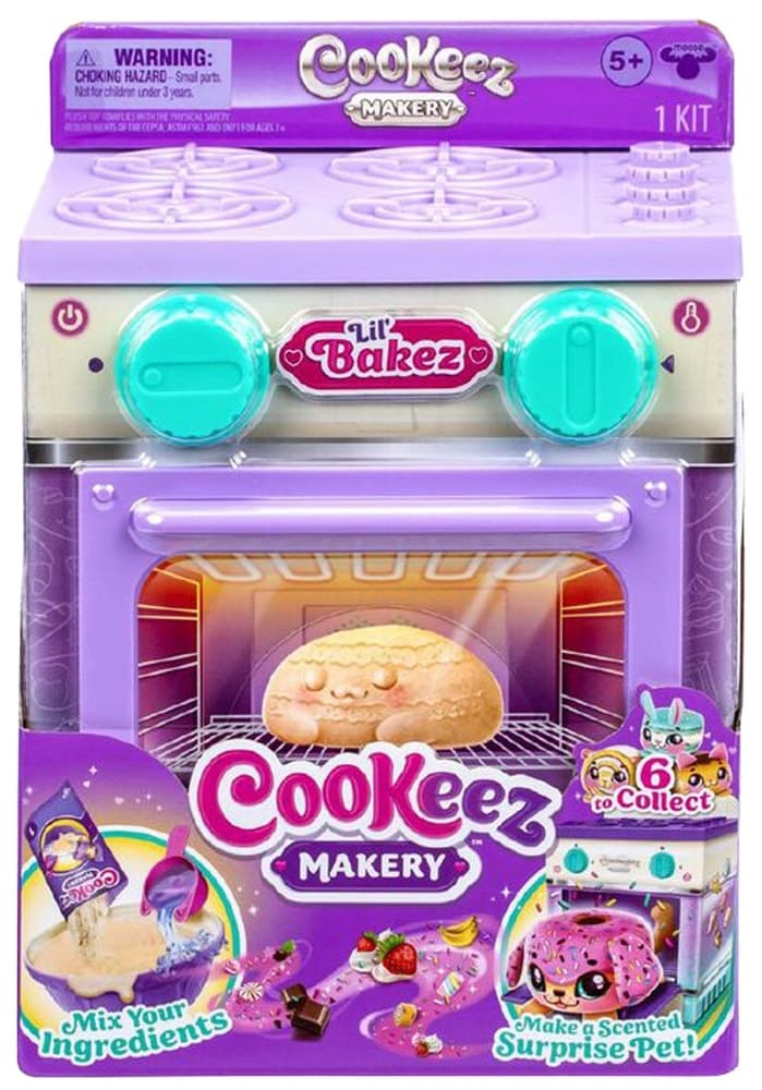 Brinquedo Interativo Cookeez Makery Forno de Mascote Surpresa - 23535