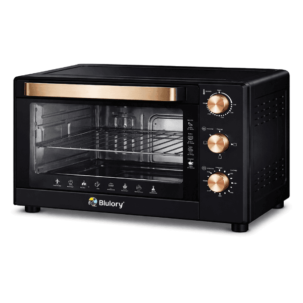 Forno Elétrico Blulory Hh3803 38 Litros 1600W 220V Preto/Dourado