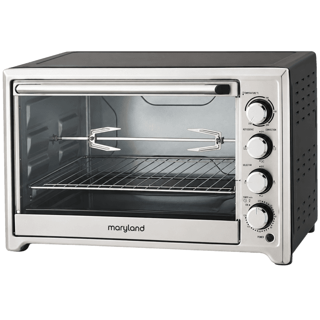 Forno Elétrico Maryland Mr-E08060R Preto/Prateado 2000W 220V 50/60Hz
