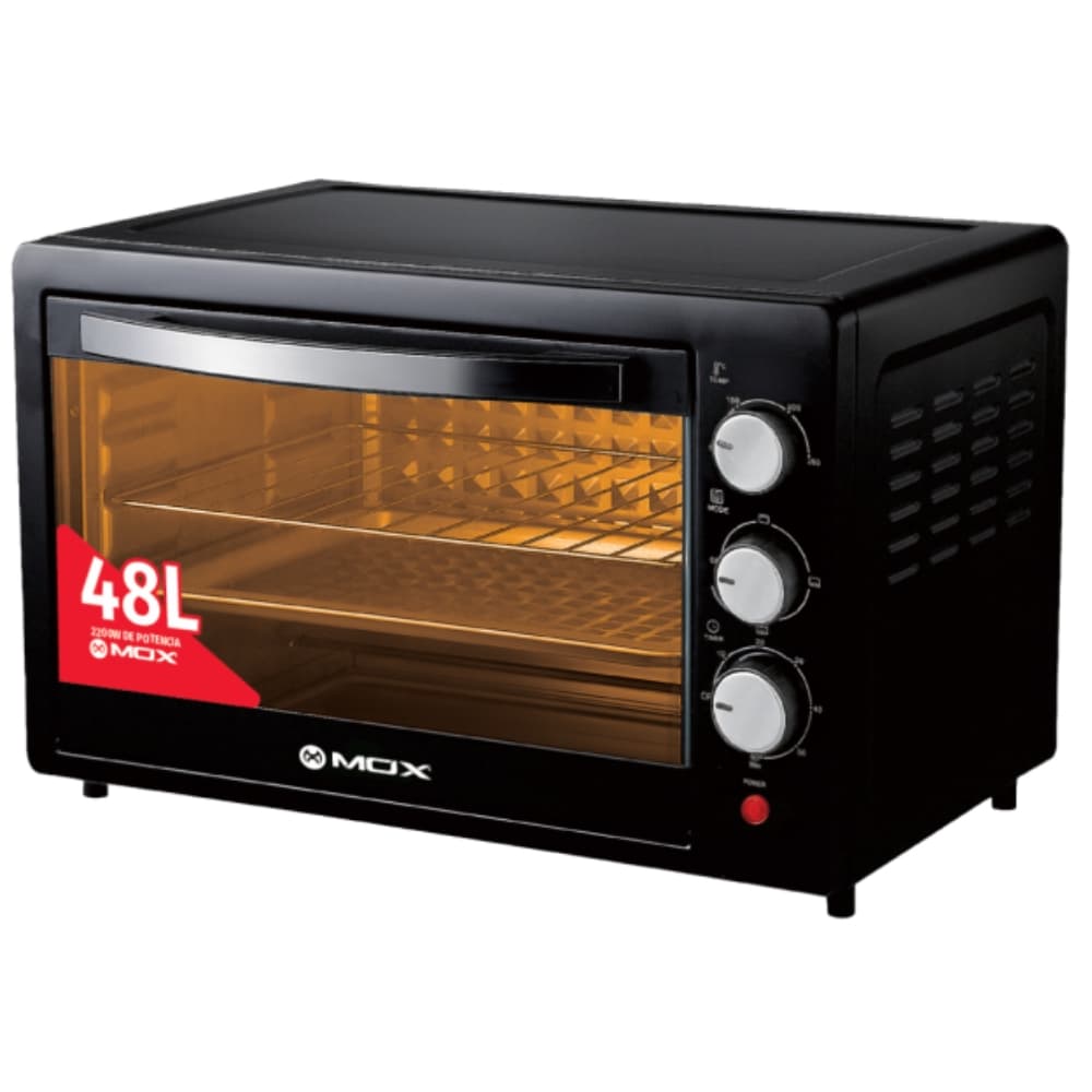 Forno Elétrico Mox Mo-F482 48L 2200W 220V Preto