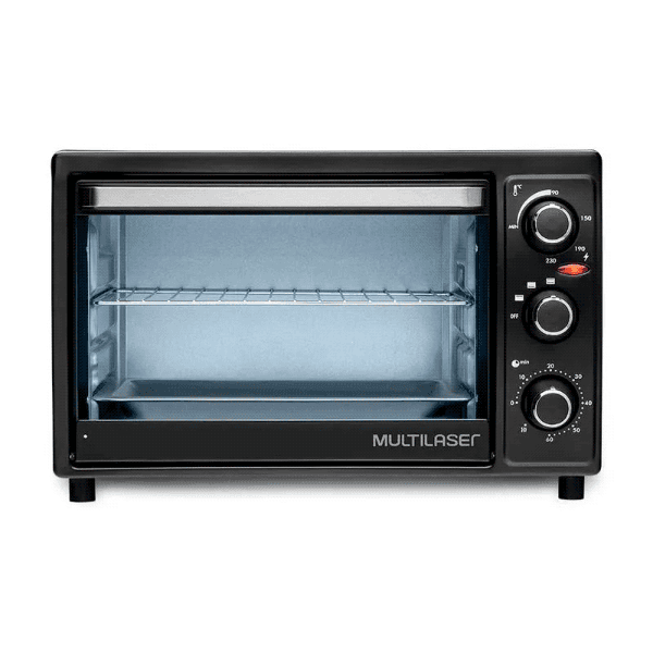 Forno Elétrico Multilaser CE150USA 20 Litros 1460W 127V Preto