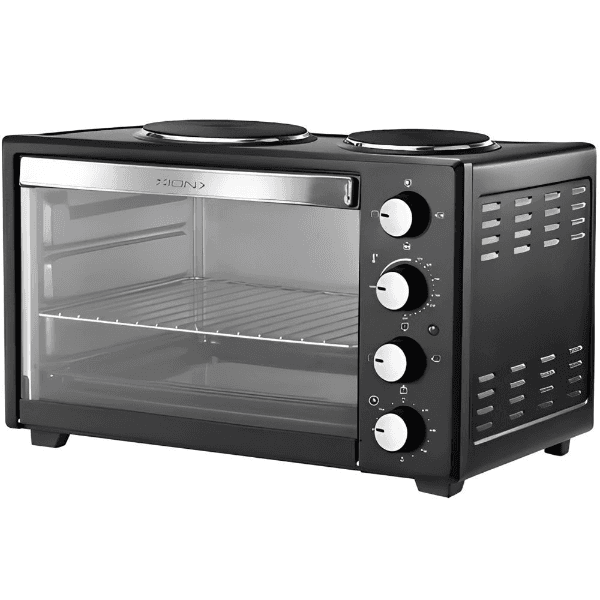 Forno Elétrico Xion Xi-He35 35 Litros 2 Bocas 1600W 220V Preto