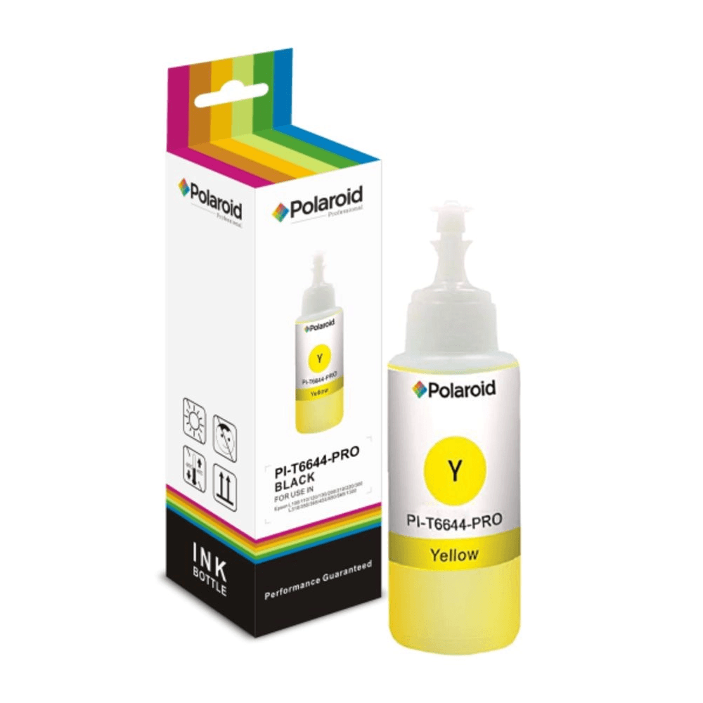Tinta Polaroid Pi-T6644 para Epson – Amarelo