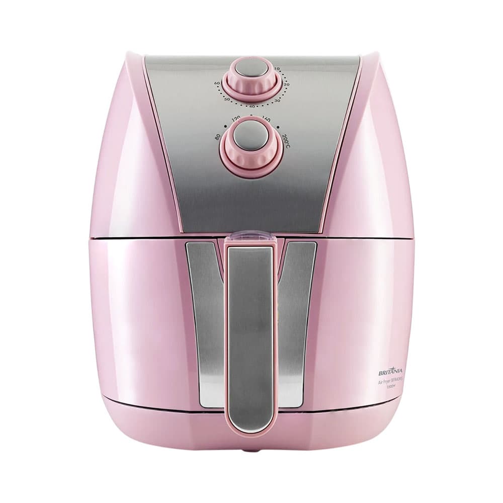 Fritadeira Elétrica Air Fryer Britânia BFR40RS 1500W 5L 220V Rosa