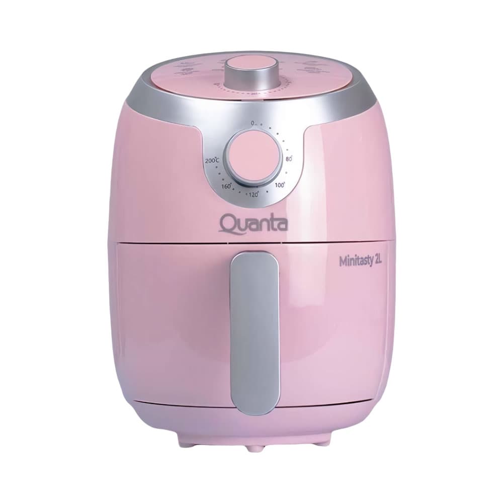 Fritadeira Elétrica Air Fryer Quanta Minitasty Qtaf230 1000W 2L 110V Rosa