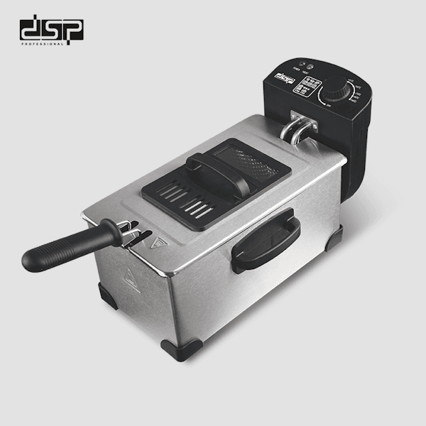 Fritadeira Elétrica Dsp Profissional com Grade Removível de 3 Litros 2000W
