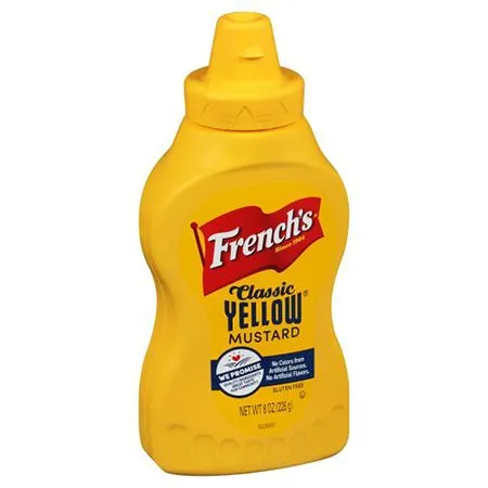 Mostarda Amarela Classic Yellow Mustard French's 396G