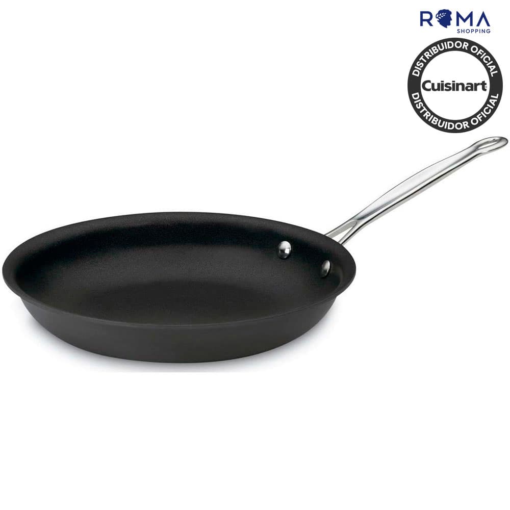 Frigideira Antiaderente Cuisinart Chef’s Classic Anodizada Dura 25CM Preto