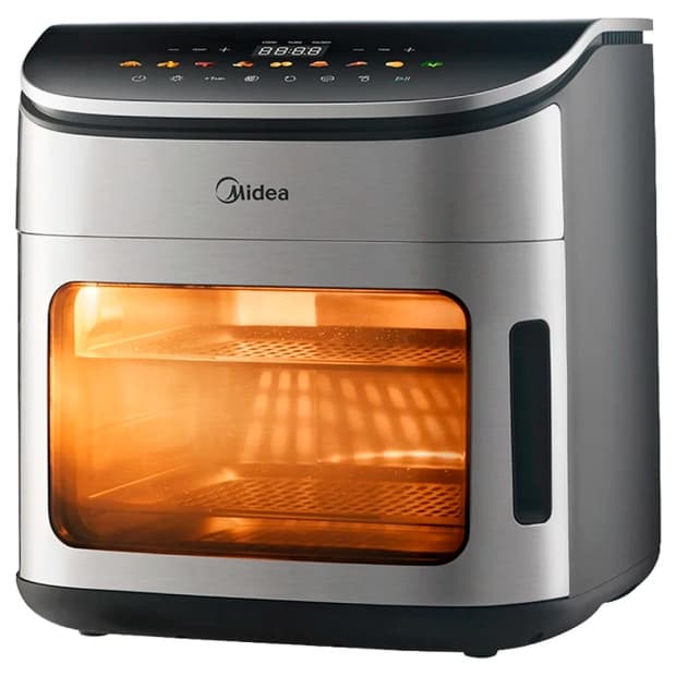 Fritadeira Elétrica Midea Mf-CY120K 12L 2500W 220V Preta/Inox