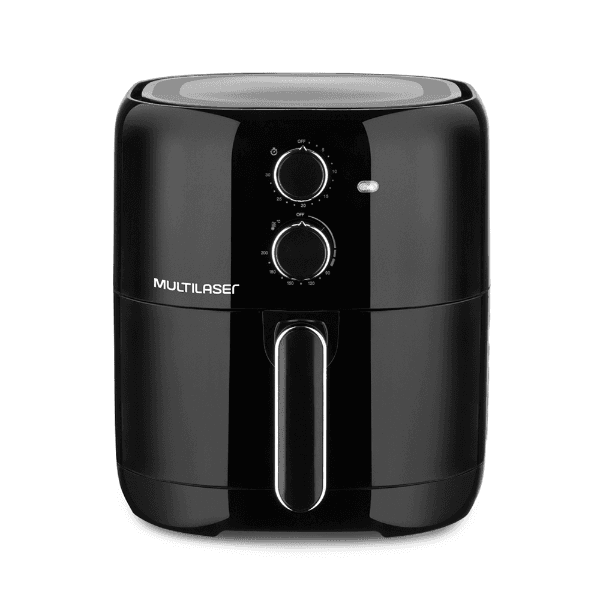 Fritadeira Elétrica Multilaser Air Fryer Ce191 4.2 Litros 1500W 220V Preto