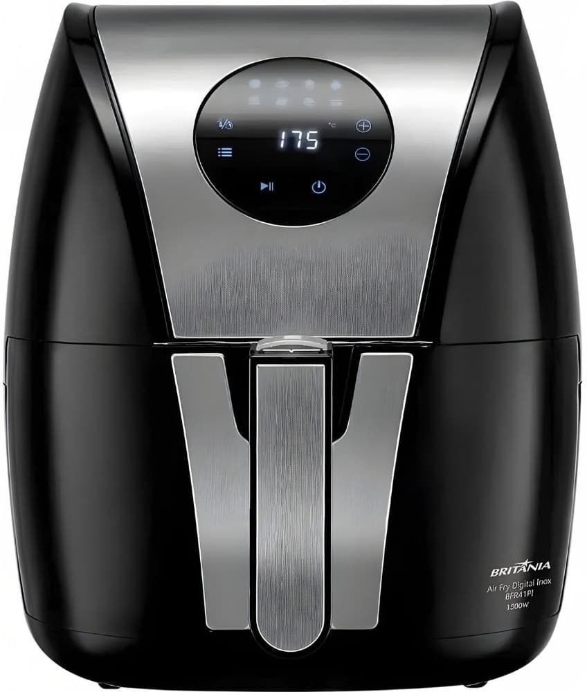 Fritadeira Elétrica Britania Air Fryer BFR41PI 1500W 5L 110V/60Hz