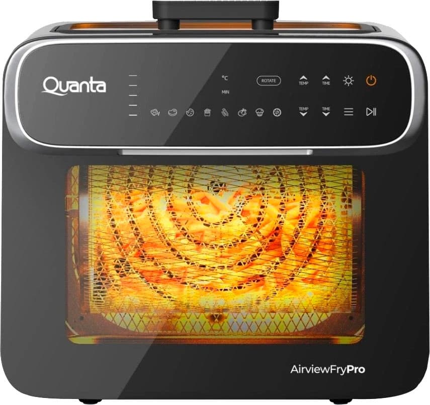 Fritadeira Elétrica com Forno Quanta Airviewfry Pro 13 Litros Qtfth130 - 220V/60Hz