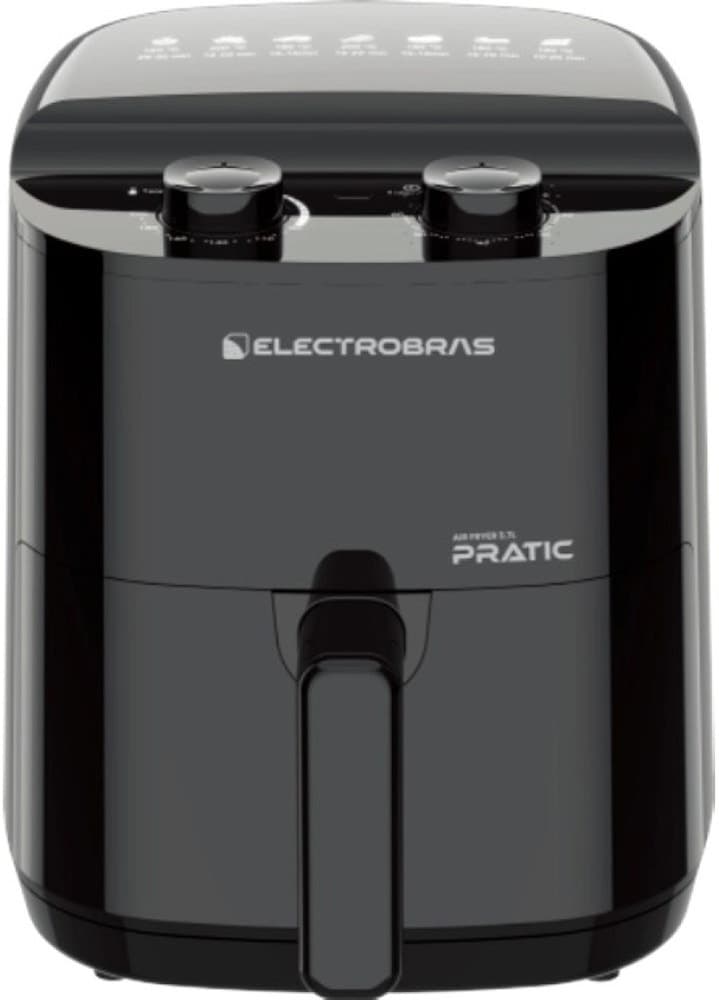 Fritadeira Elétrica Electrobras Ebaf-37 Air Fryer Pratic 3.7L 1400W - 220V/50-60Hz