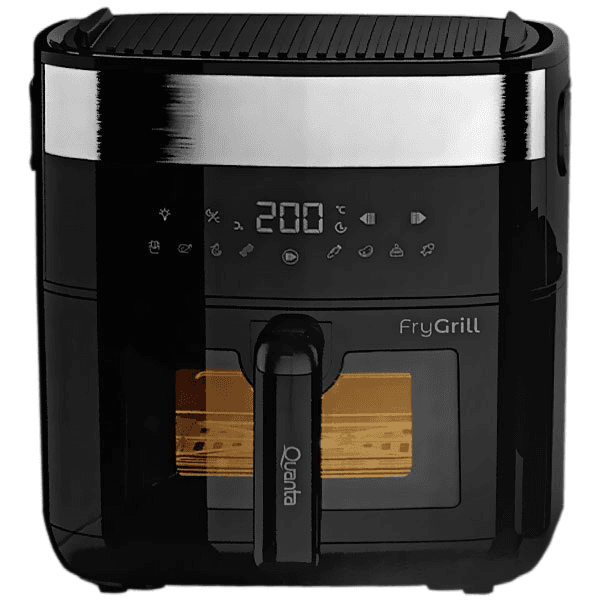 Fritadeira Elétrica Grill Quanta Qtfeg550 5.5 Litros 1500W 220V Preto/Prata