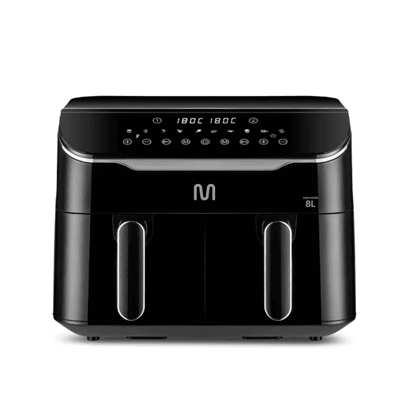 Fritadeira Elétrica Multilaser Go220 8 Litros 2500W 220V Preto