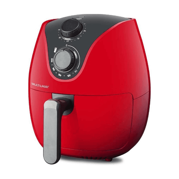Fritadeira Elétrica Multilaser Gourmet Ce084 4 Litros 200º 1500W 220V Vermelho