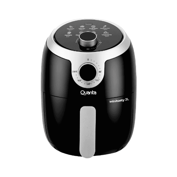 Fritadeira Elétrica Quanta Minitasty Qtaf230 2 Litros 1000W 127V ~ 60Hz Preto