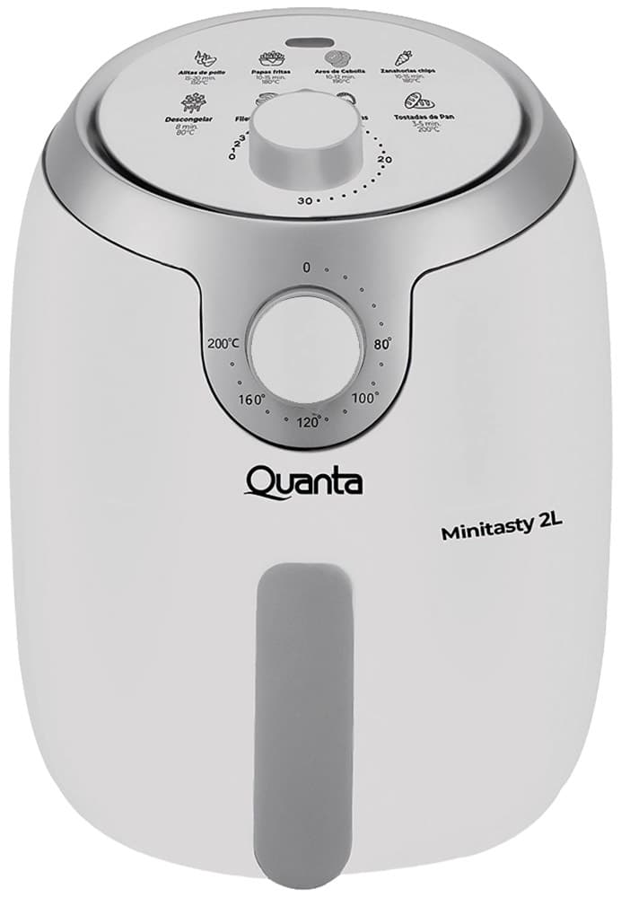 Fritadeira Elétrica Quanta Minitasty 2L 1000W 110V/60Hz Branca