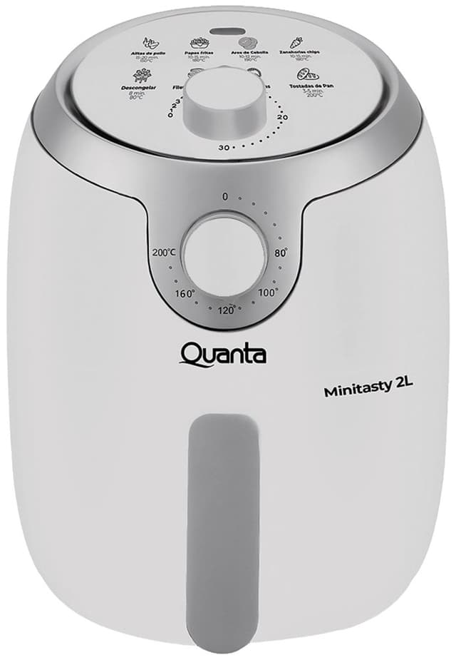 Fritadeira Elétrica Quanta Minitasty 2L 1000W 220V Branco