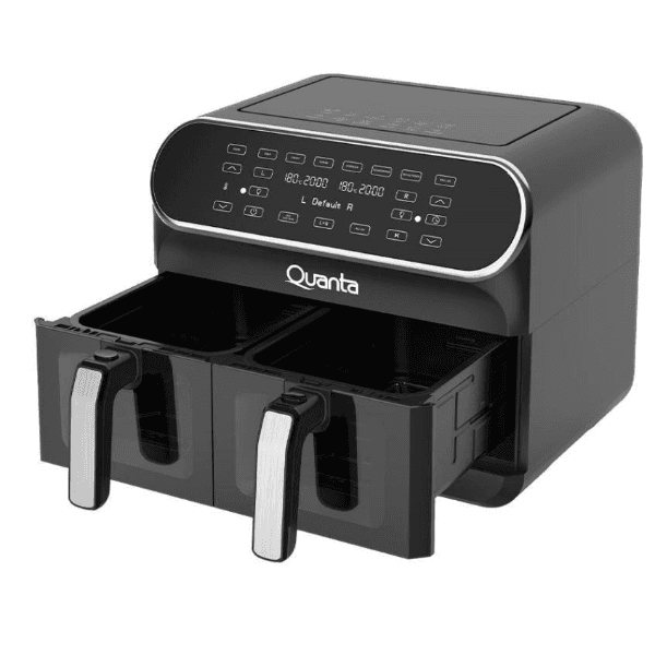 Fritadeira Elétrica Quanta Qtafs80 Duesupreme Air Fryer 8 Litros 80-200 °C 2400W 110V ~ 60Hz Preto