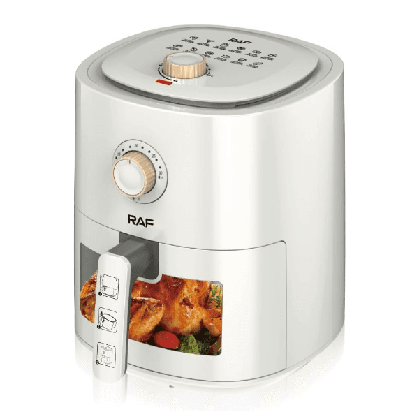 Fritadeira Elétrica Raf R.5332W Air Fryer 4 Litros 1300W Branco