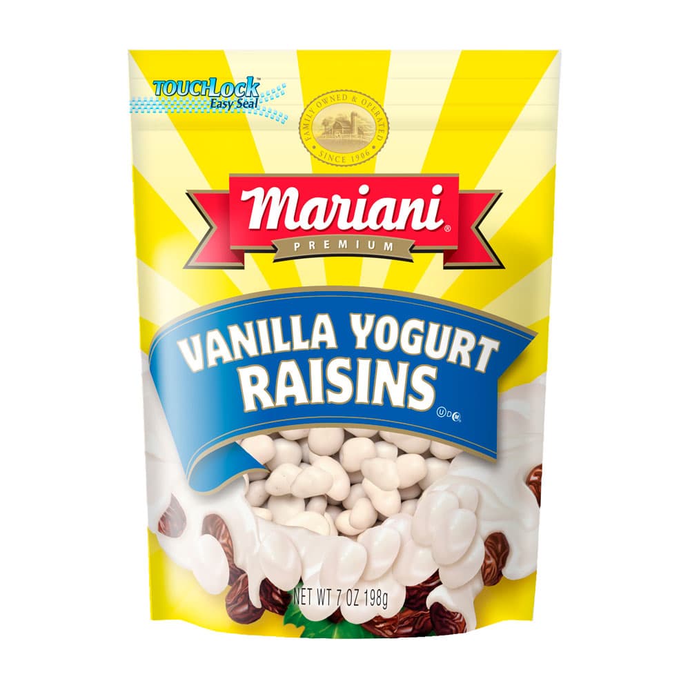 Frutas Secas Mariani Vanilla Yogurt Raisins 198G