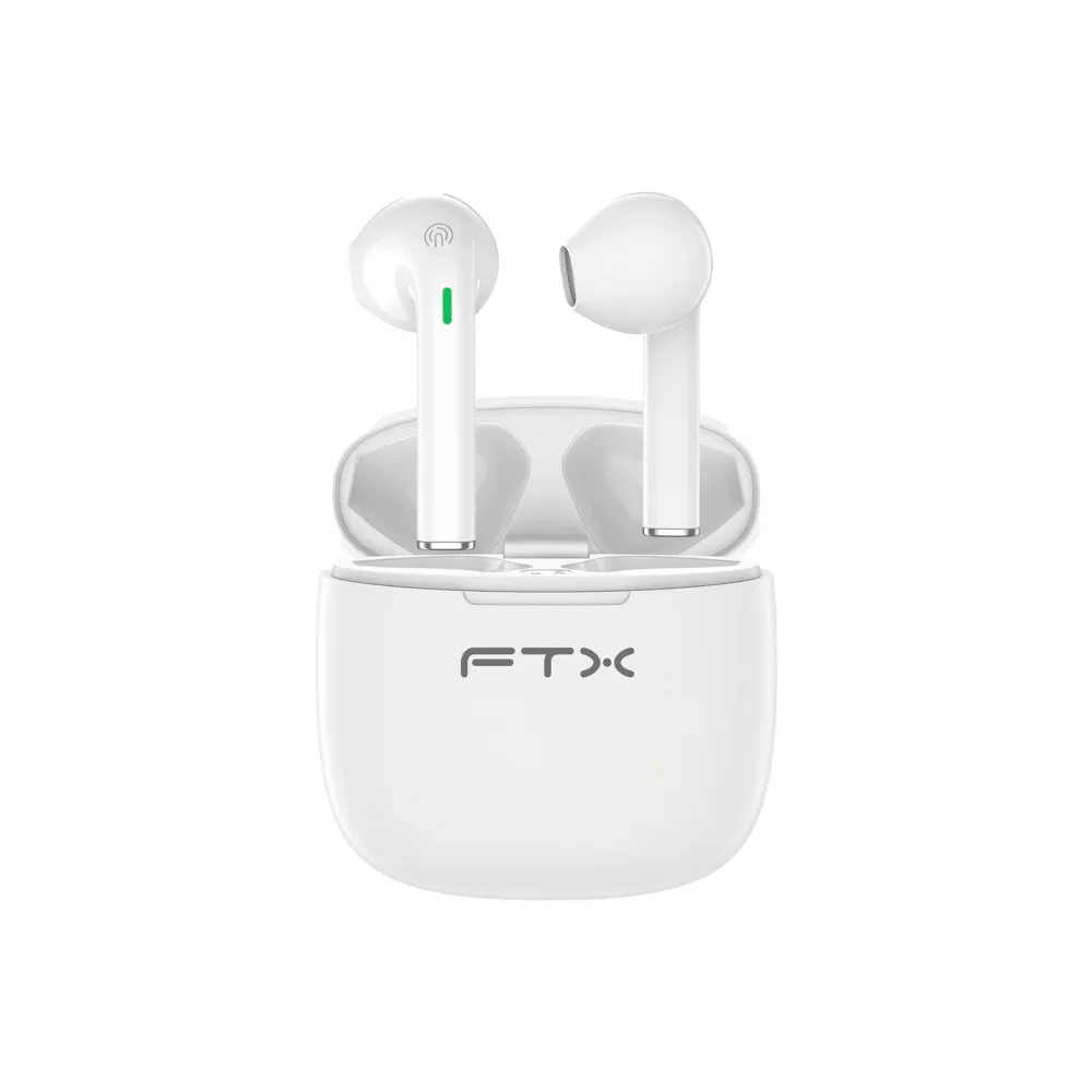 Ftx Auricular E26P-Wh BT/MIC/TWS/TOUCH/IPX6 Branco