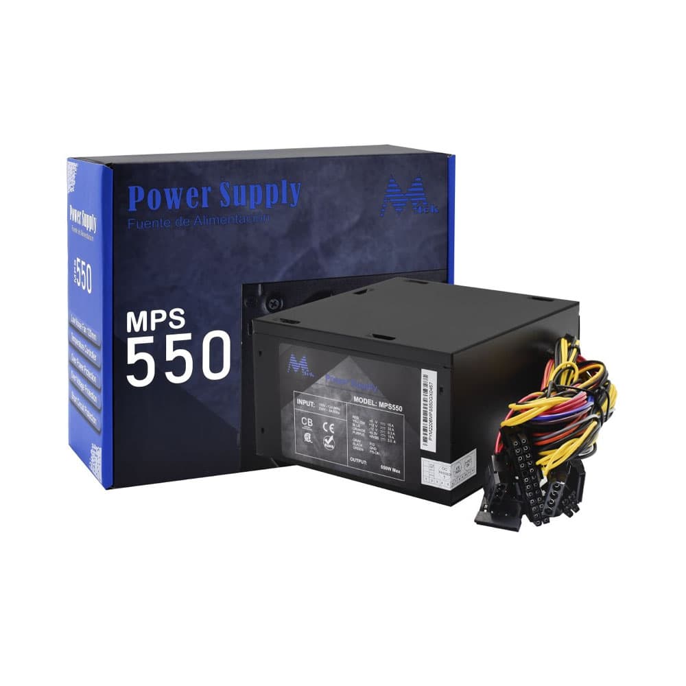 Fonte de Alimentação Mtek Mps-550 550W