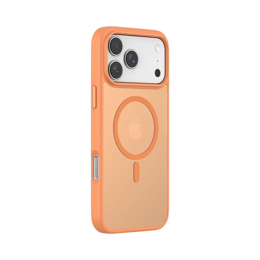 Funda Protetora Magnética Devia J0823HX para iPhone 17 Pro Laranja