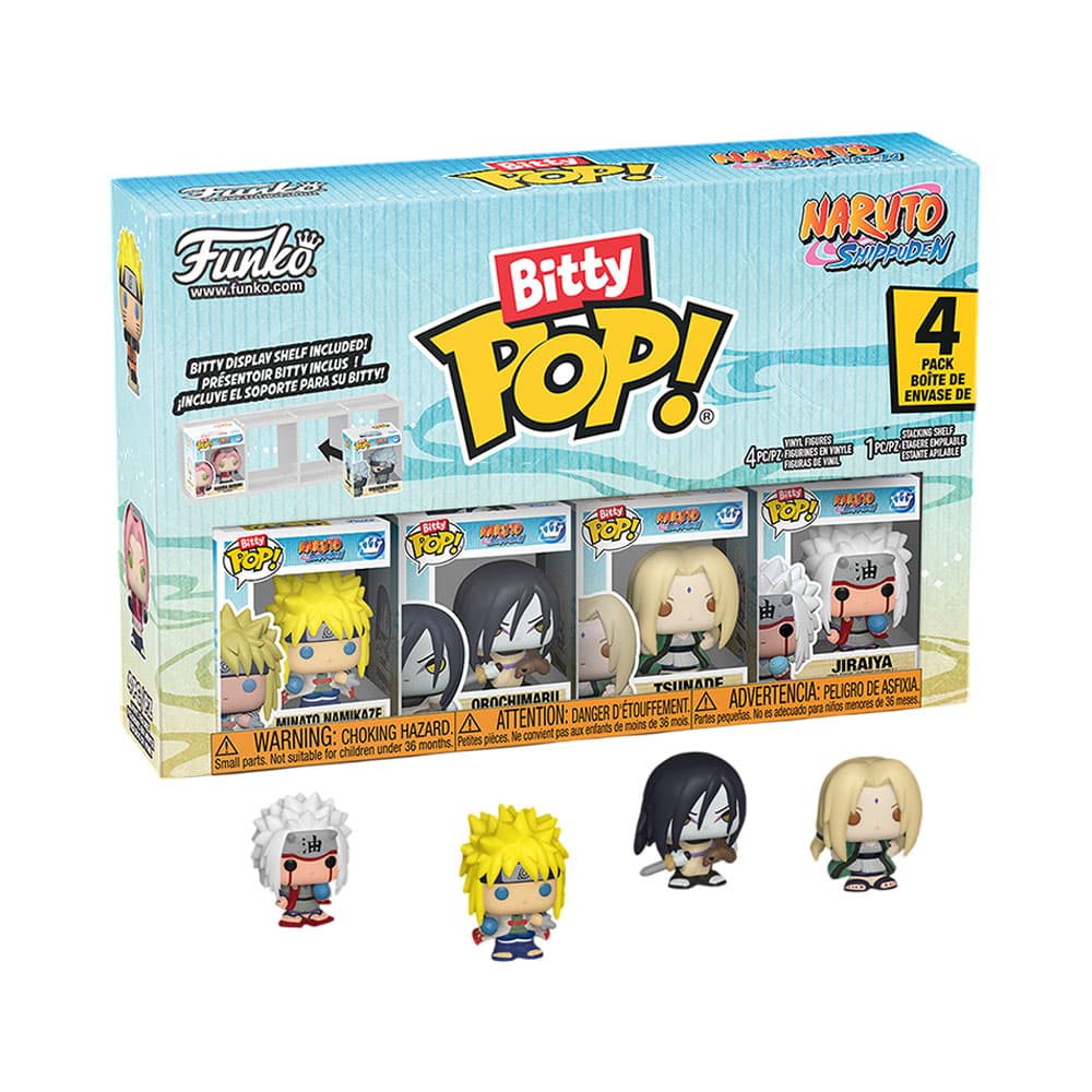 Funko Bitty Pop! Naruto Team 2 Tsunade Minato