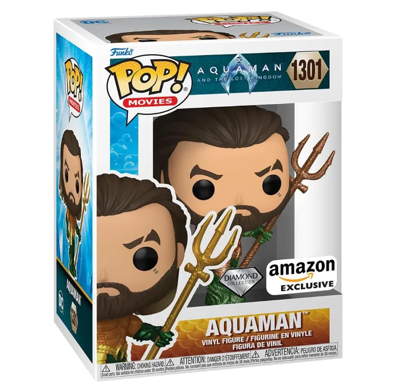 Colecionável Funko Pop Aquaman And The Lost Kingdom 1301 5659 Plástico S/c