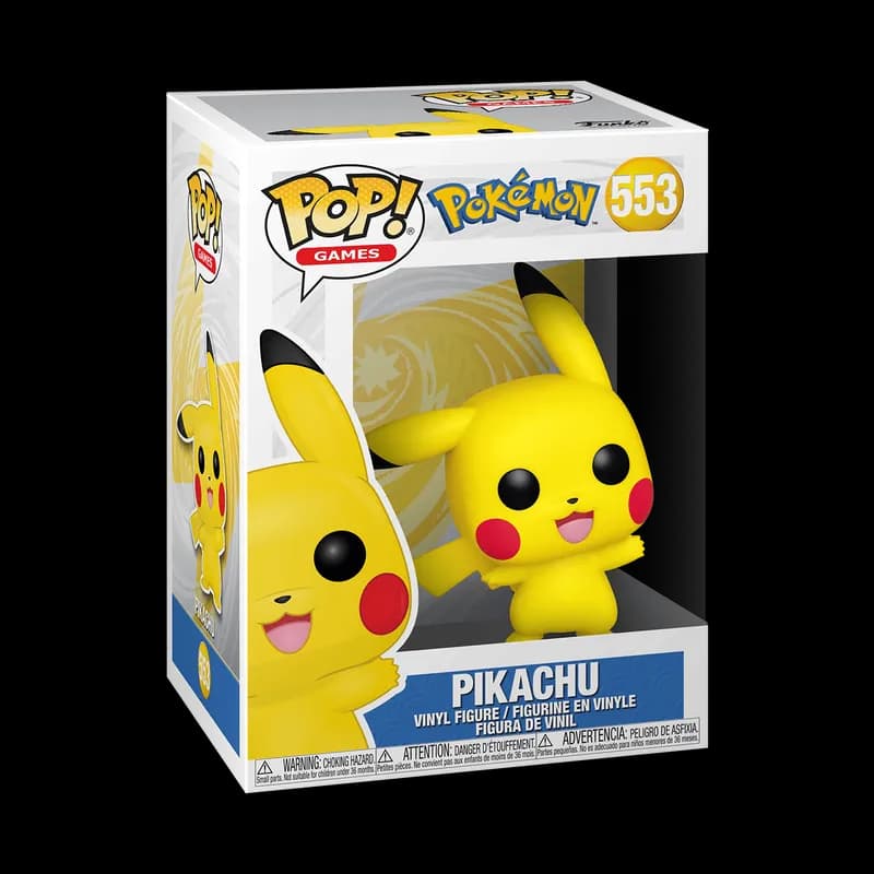 Funko Colecionáveis Pop Pokemon Pikachu 553