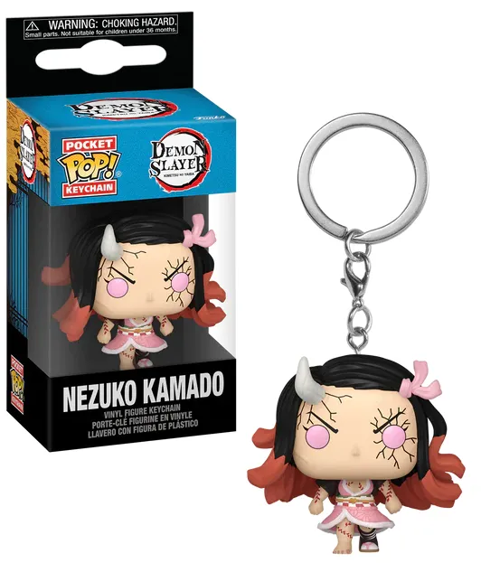 Funko Llavero Pop Demon Slayer Nezuko Kamado Demon Form