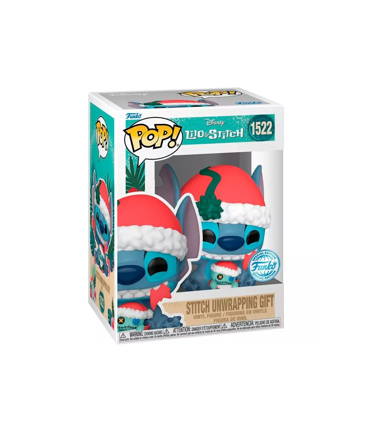 Funko Pop Disney Lilo Stitch Unwrapping Gift 1522