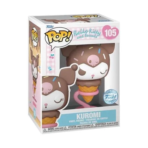 Figura de Coleção Funko Pop! Hello Kitty And Friends Kuromi Icecream *Ex*105