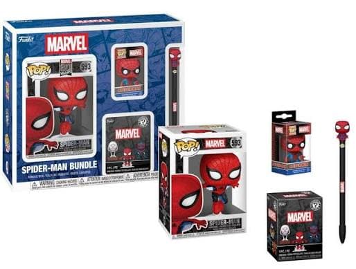 Funko Pop Marvel Spider-man Impulse Bundle 4 Pack