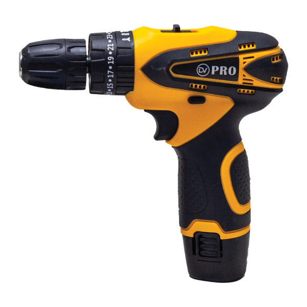 Furadeira e Parafusadeira Sem Fio Geral Dv-2013 12V Com 24 Peças Bivolt