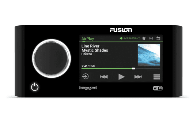 Aparelho de Som Fusion Apollo™ Ms-Ra770 Marine Head Unit Wi-Fi