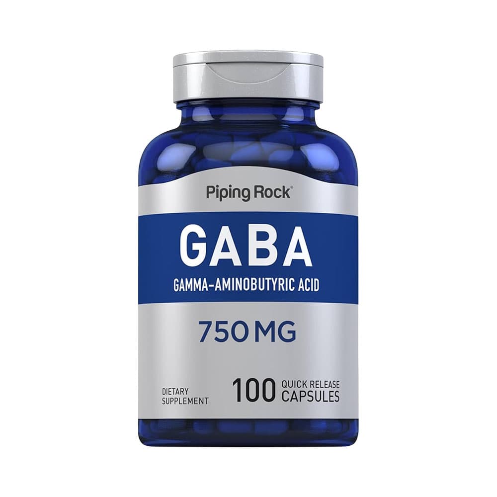 Gaba Piping Rock 750MG 100 Cápsulas