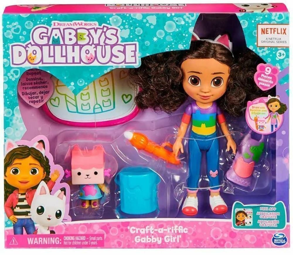 Boneca Gabby's Dollhouse Craft A Riffic Gabby Girl Spin Master