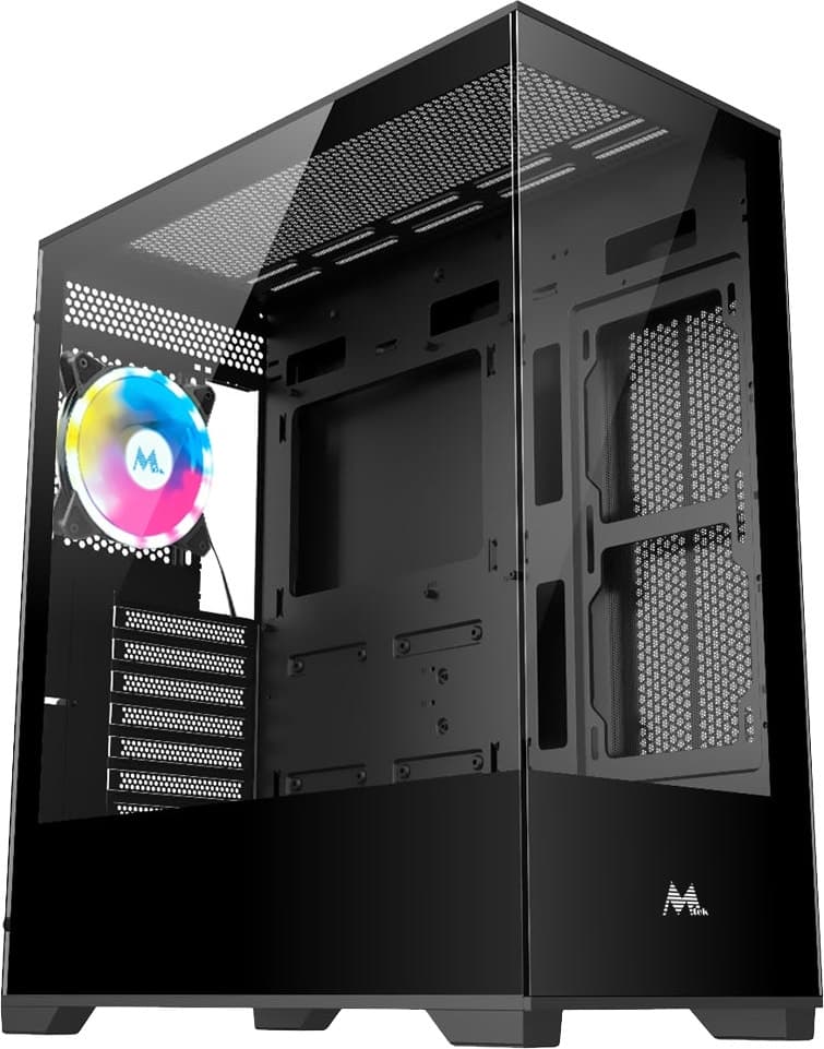 Gabinete Gamer Mtek Air01 com 1 Cooler RGB