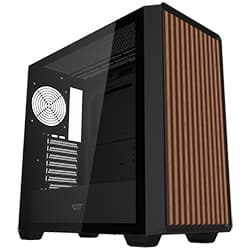 Gabinete Gamer darkFlash DS900WD Wood Mid Tower - Preto