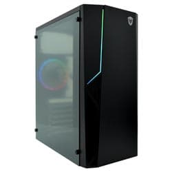 Gabinete Gamer Satellite K883 Mini Tower / 1 Cooler - Preto