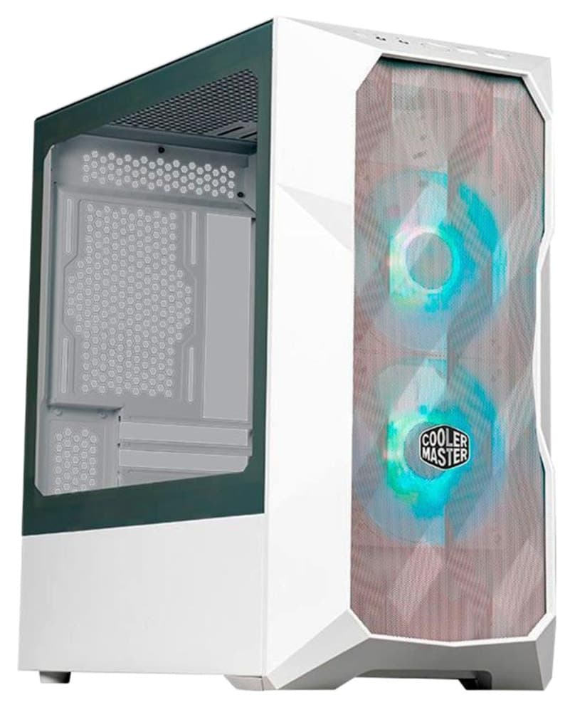 Gabinete Gamer Cooler Master MasterBox Td300 Mesh (Sem Fonte) Branco