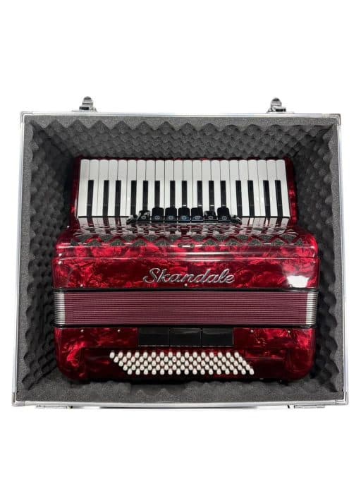 Gaita/Acordeon 80 Baixos 7 Registros Skandale