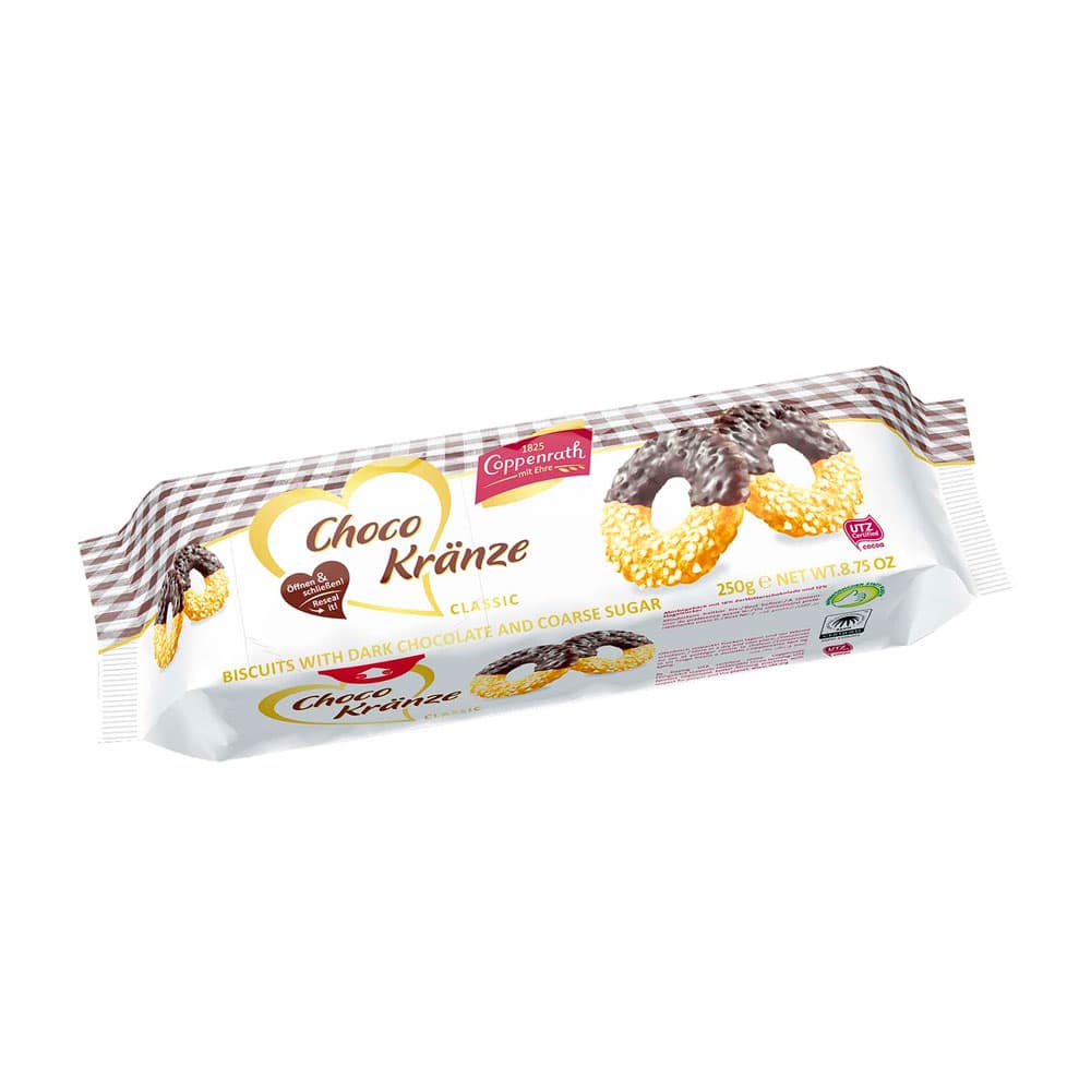 Biscoitos Coppenrath Choco Kranze 250G