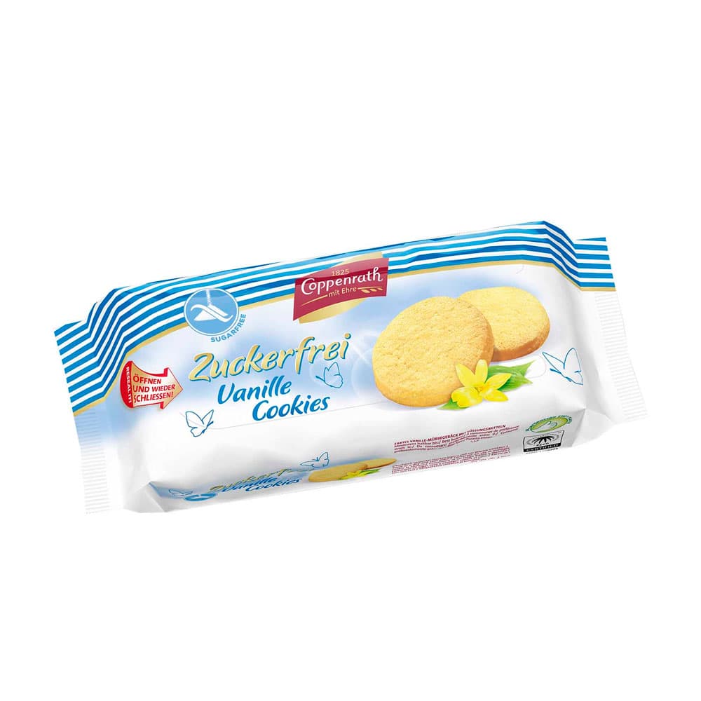 Biscoitos Coppenrath Vanille Sugar Free 200G